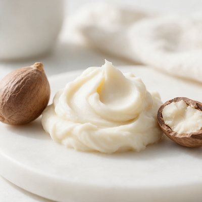 Manteiga de karité com nozes de karité