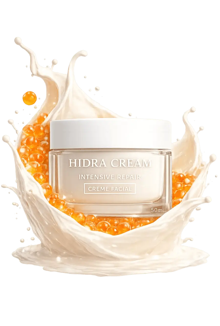 Creme facial Hidra Cream com Peptídeo PDRN para reduzir manchas e melasma